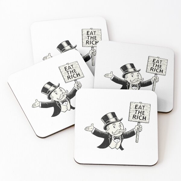 Item preview, Eat the Rich: The Tycoon’s Warning designed and sold by  MOHAMED.