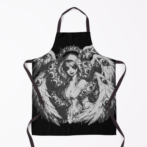 Item preview, Biblically Accurate Angel Anime Girl Gray designed and sold by AntiFormApparel.