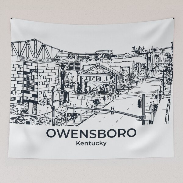 Item preview, Owensboro - Kentucky designed and sold by Lakeric Cityscapes.