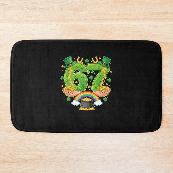 Item preview, 67 Meme Shamrocks Six Seven Shamrocks 6-7 St Patrick_s Day  designed and sold by Happycapyco.
