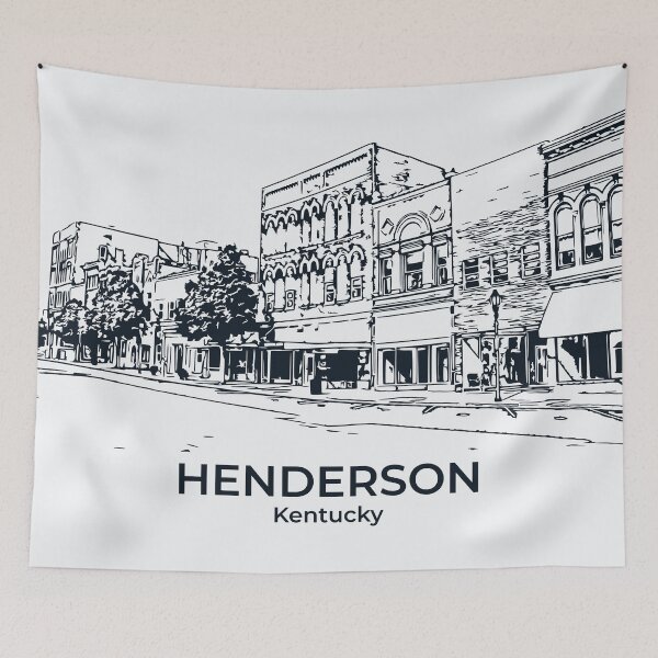 Item preview, Henderson - Kentucky designed and sold by Lakeric Cityscapes.