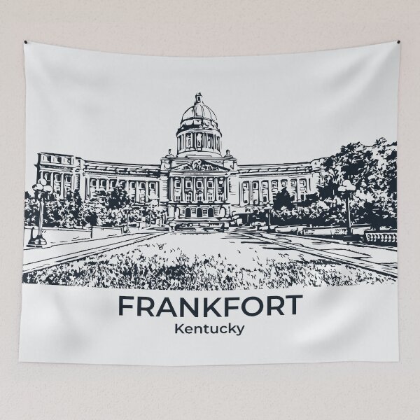 Item preview, Frankfort - Kentucky designed and sold by Lakeric Cityscapes.