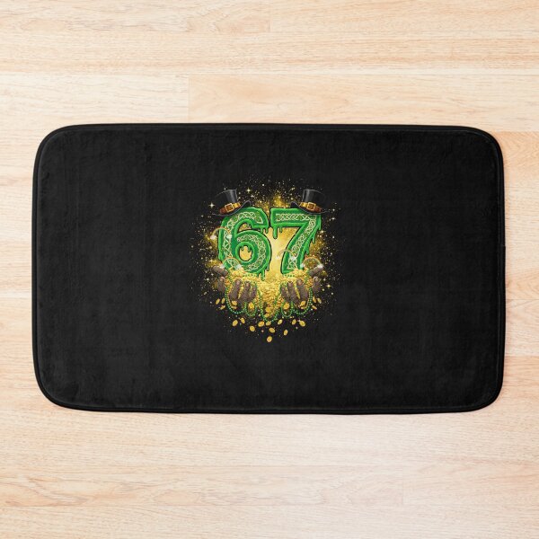 Item preview, 67 Meme Shamrocks Six Seven Shamrocks 6-7 St Patrick_s Day  designed and sold by Happycapyco.
