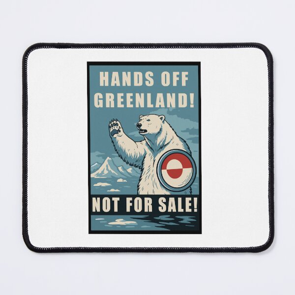Item preview, Hands Off Greenland: The Arctic Sentinel designed and sold by MOHAMED.