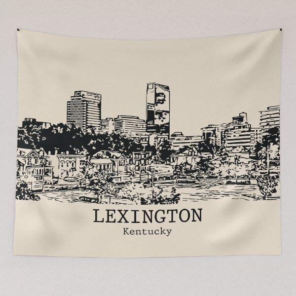 Artikelvorschau, Lexington - Kentucky entworfen und verkauft von Lakeric Cityscapes.