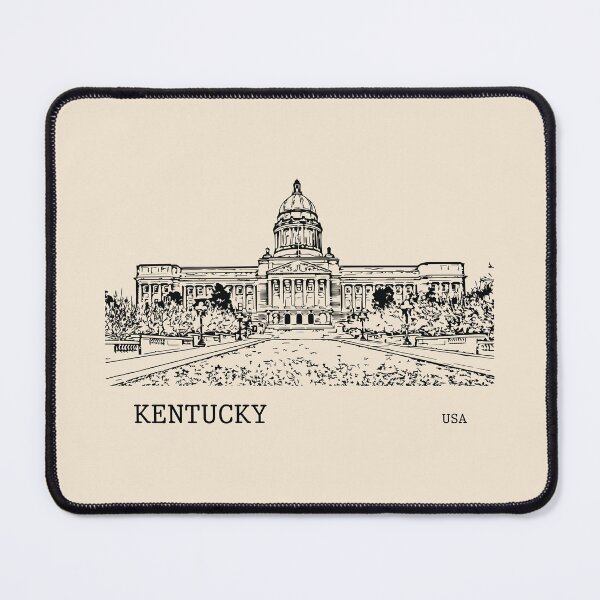 Item preview, Kentucky State USA designed and sold by Lakeric Cityscapes.