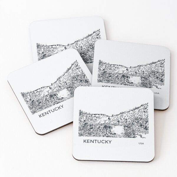 Artikelvorschau, Kentucky USA entworfen und verkauft von Lakeric Cityscapes.