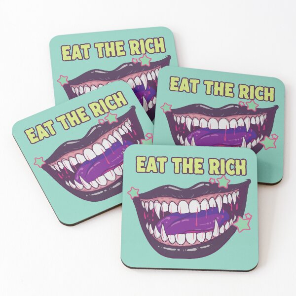 Item preview, Lips of Chaos Eat The Rich designed and sold by Gkinoki.