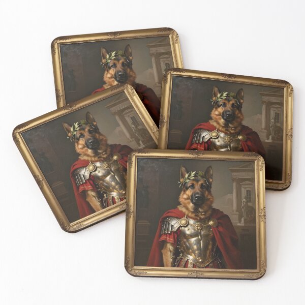 Item preview, Roman Imperial German Shepherd designed and sold by Pawtriots Gallery.