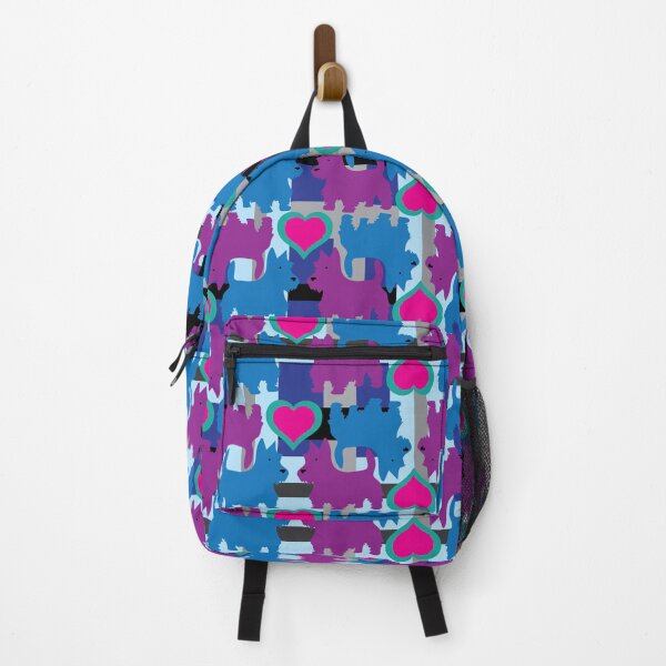 Item preview, Purple & Blue Puppy Love designed and sold by Digitalmyth's Designs.
