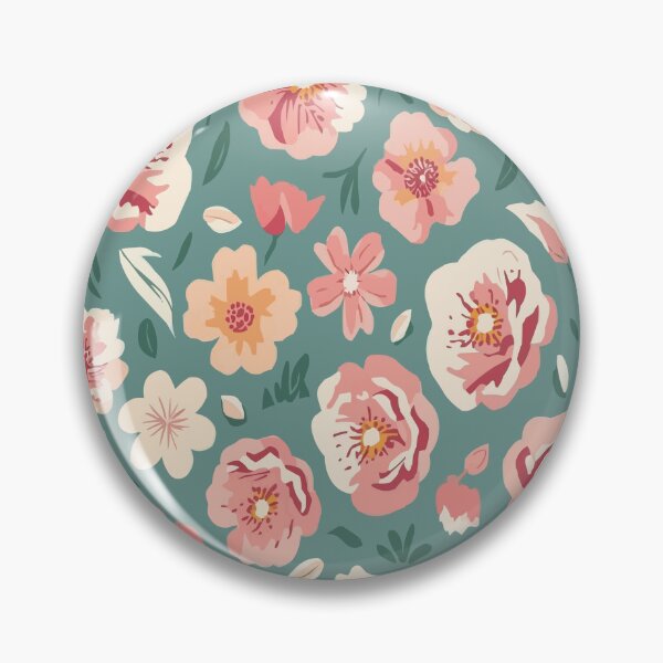 Item preview, Vintage Floral Pattern – Soft Aesthetic Flower Design designed and sold by MoodThreadz.