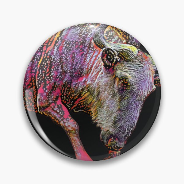 Item preview, Painted Strength – Wildebeest designed and sold by Massimo Righi.