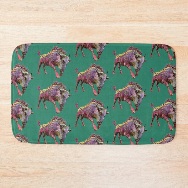 Item preview, Painted Strength – Wildebeest designed and sold by Massimo Righi.