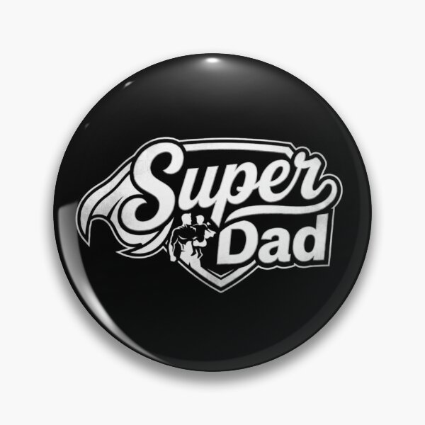 Item preview, Super Dad Hero Shield designed and sold by Oddifys.