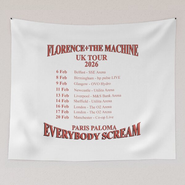 Item preview, Florence and The Machine 2026 Tour designed and sold by DienesAngele.