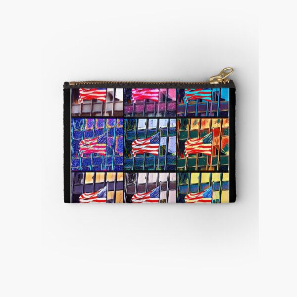 Item preview, U.S. Flag, AMA Building - (Multi Grid) - ParTaFaTa designed and sold by Partafata Productions.