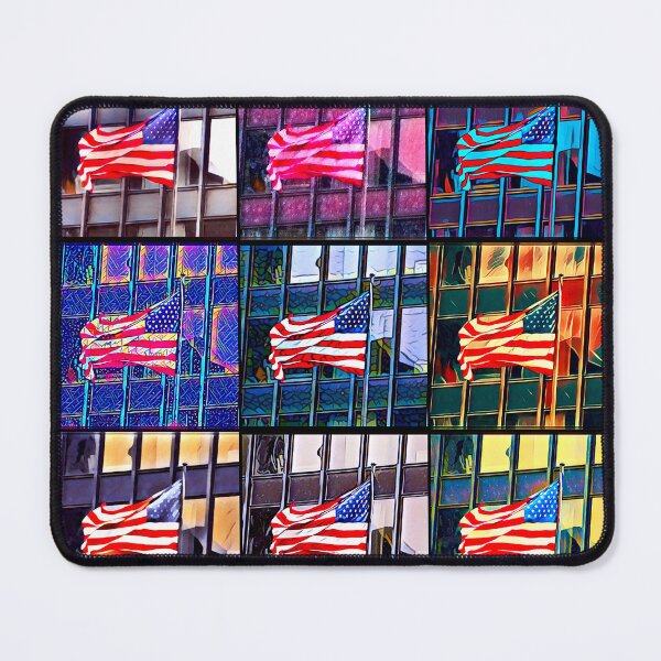 Item preview, U.S. Flag, AMA Building - (Multi Grid) - ParTaFaTa designed and sold by Partafata Productions.