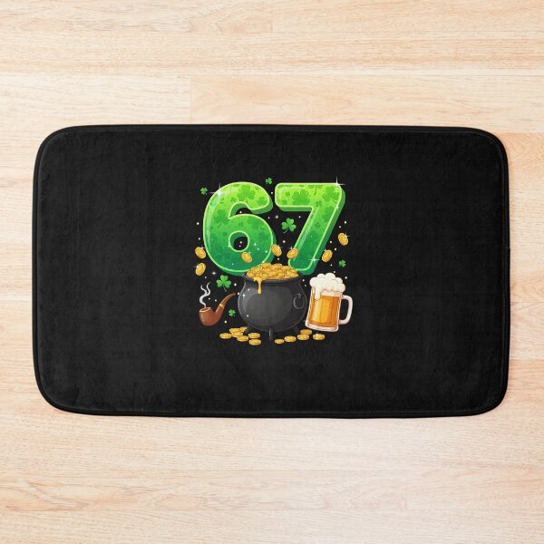 Item preview, 67 Meme Shamrocks Six Seven Shamrocks 6-7 St Patrick_S Day designed and sold by Happycapyco.