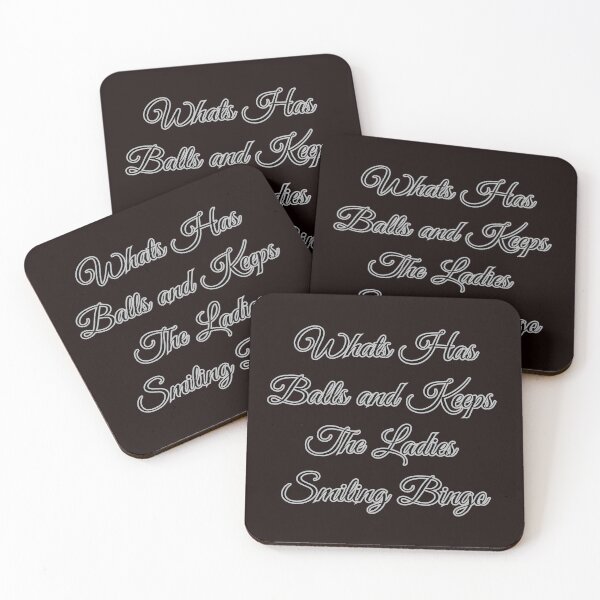 Item preview, What Has Balls and Keeps The Ladies Smiling Bingo designed and sold by MA project.