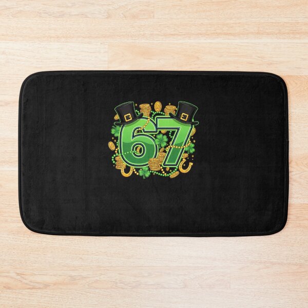 Item preview, 67 Meme Shamrocks Six Seven Shamrocks 6-7 St Patrick_s Day designed and sold by Happycapyco.