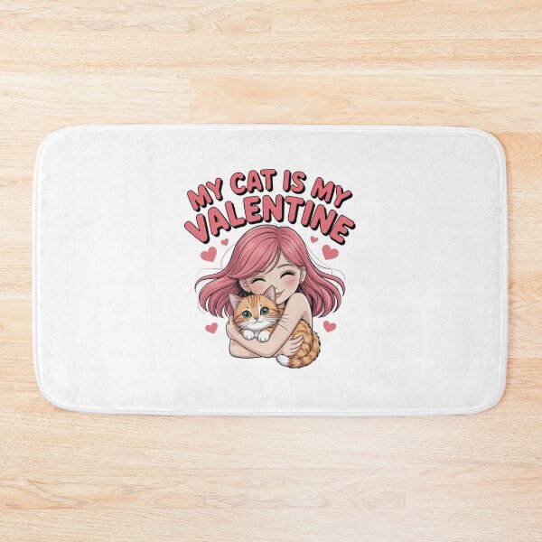 Item preview, My Cat Is My Valentine - Anime Design designed and sold by Peter Stawicki.