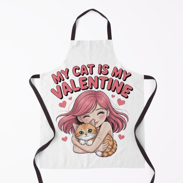 Item preview, My Cat Is My Valentine - Anime Design designed and sold by Peter Stawicki.