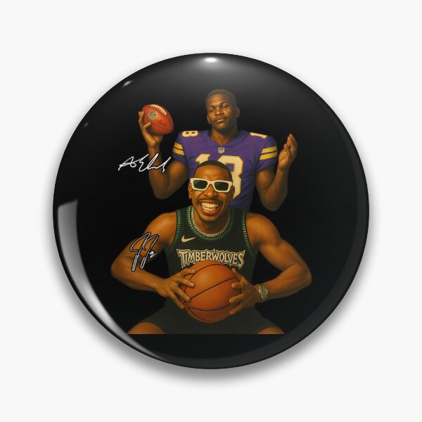Item preview, Anthony Edwards And Justin Jefferson Minnesota designed and sold by Gringo1324.