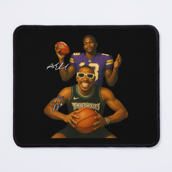 Item preview, Anthony Edwards And Justin Jefferson Minnesota designed and sold by Gringo1324.