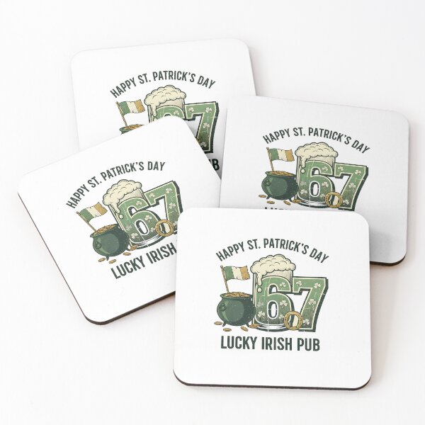 Item preview, 67 Patrick’s Day Beer Cheer Funny Irish Meme Saying designed and sold by Happycapyco.