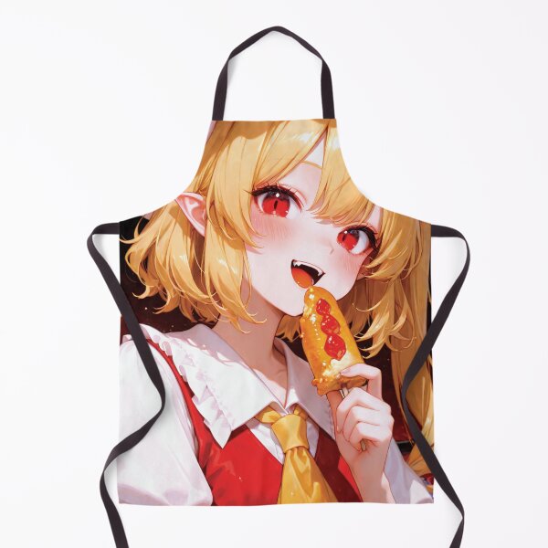 Item preview, Kawaii Magical Girl Snacking on Corn Dog designed and sold by Paranoia..