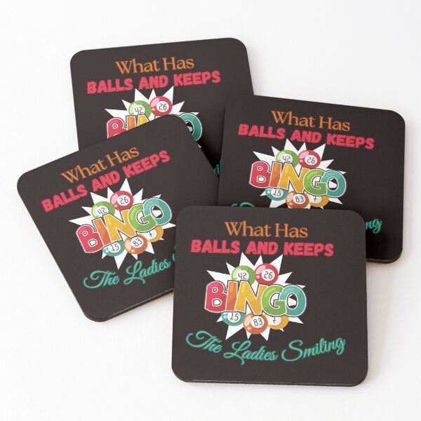 Item preview, What Has Balls and Keeps The Ladies Smiling Bingo designed and sold by MA project.