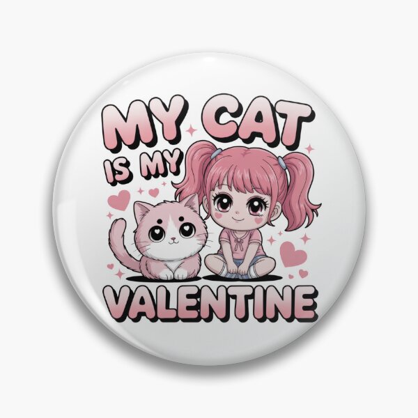Item preview, My Cat Is My Valentine - Side By Side Design designed and sold by Peter Stawicki.