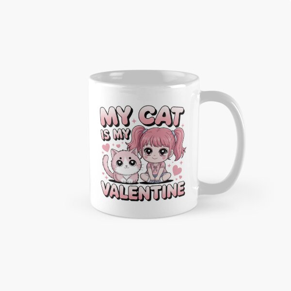 Item preview, My Cat Is My Valentine - Side By Side Design designed and sold by Peter Stawicki.