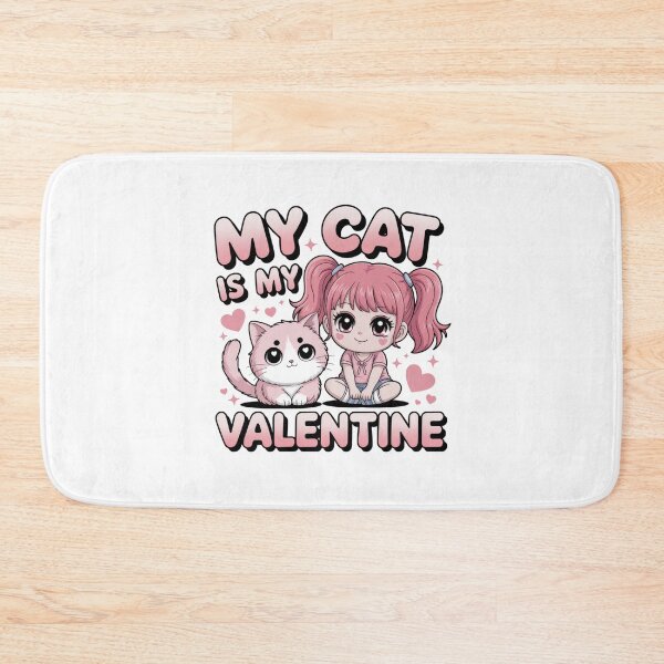 Item preview, My Cat Is My Valentine - Side By Side Design designed and sold by Peter Stawicki.