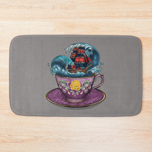 Item preview, Sea in a Cup designed and sold by Ink & Kind Studio.
