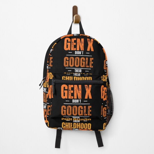 Item preview, Gen X No Google Childhood Retro Distressed Poster designed and sold by VibranPalette.