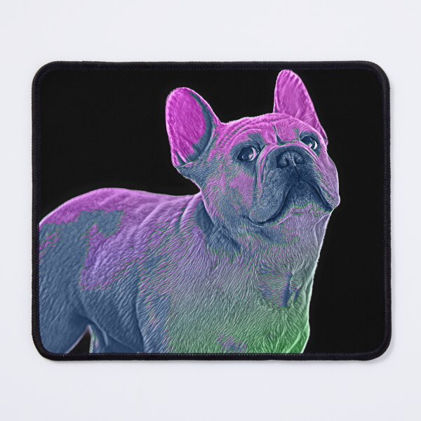 Item preview, Neon Gaze – French Bulldog (Color Variant) designed and sold by Massimo Righi.
