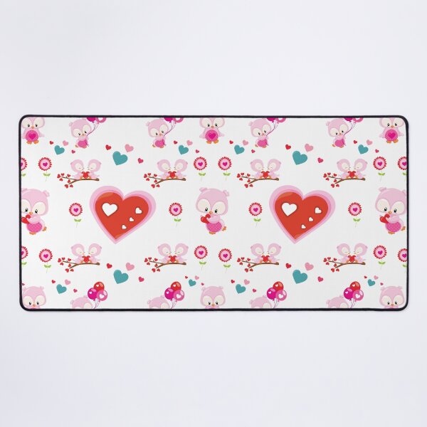 Item preview, Love Owls Valentine Heart Pattern Throw Pillow designed and sold by FestivityFinds.