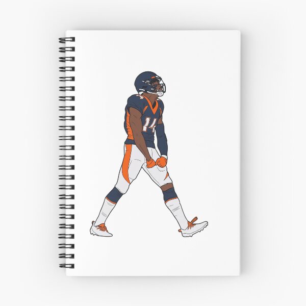 Item preview, Courtland Sutton designed and sold by Hoops and Movie Sticks.