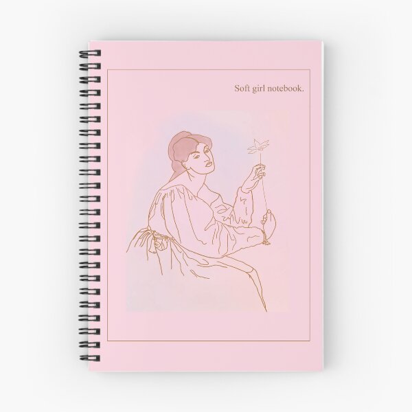 Item preview, Soft Bloom notebook designed and sold by Soft Girl Palace.