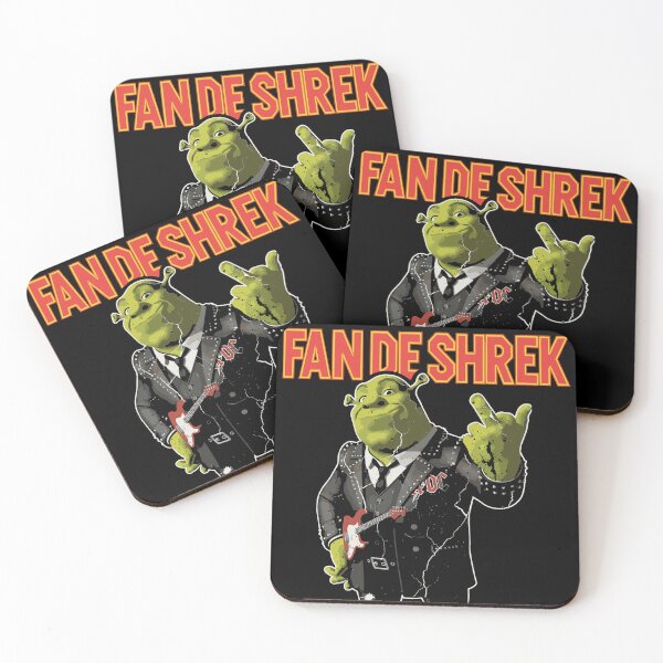 Item preview, Shrek Rocker Fan Thunderstruck Retro Style designed and sold by moosesclub.