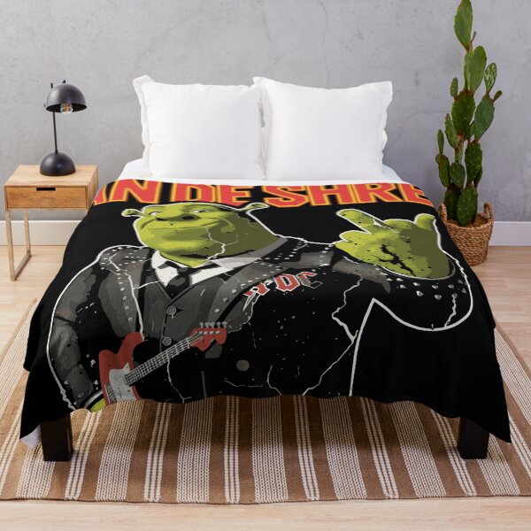 Item preview, Shrek Rocker Fan Thunderstruck Retro Style designed and sold by moosesclub.