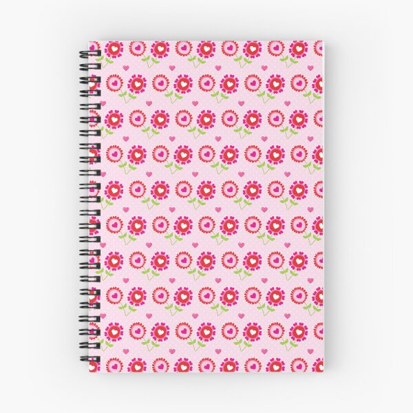 Item preview, Cute Valentine Heart Flower Pattern Drawstring Bag – Pink Kawaii Floral Love Design designed and sold by FestivityFinds.