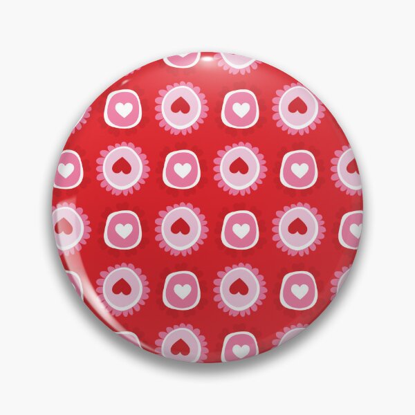 Item preview, Valentine Heart Medallion Pattern Drawstring Bag – Red Pink Floral Love Design designed and sold by FestivityFinds.