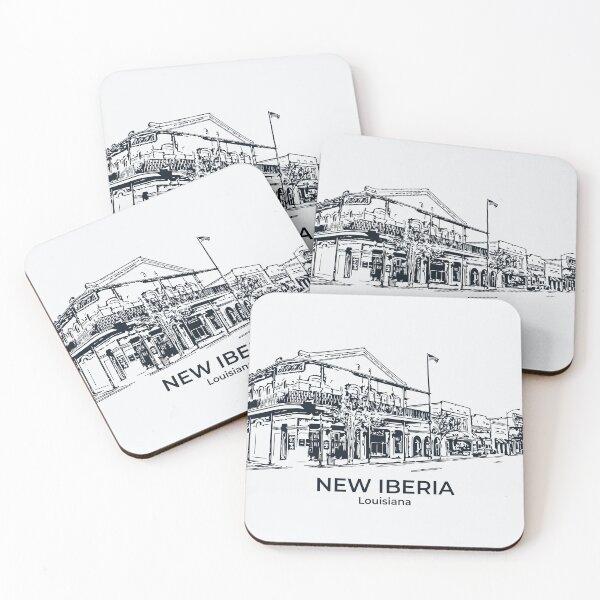 Item preview, New Iberia - Louisiana designed and sold by Lakeric Cityscapes.