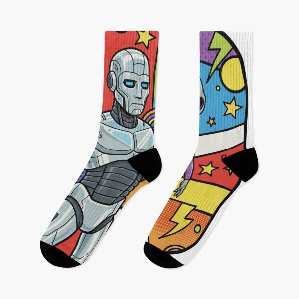 Item preview, Robots and aliens. designed and sold by PP&RAINBOW SHOP.