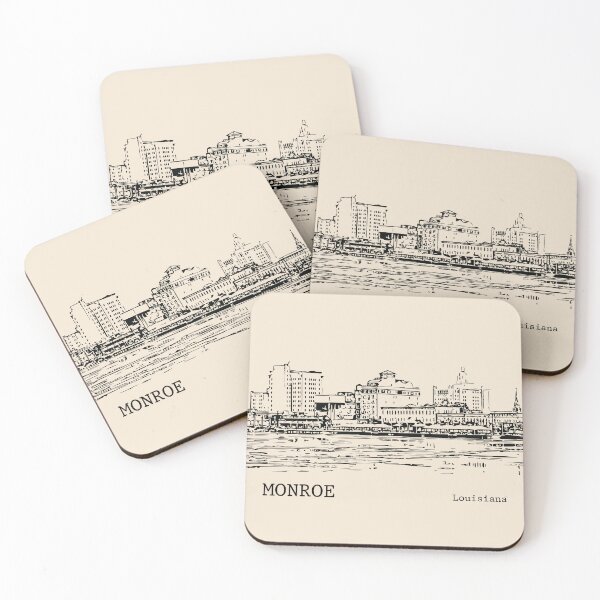 Item preview, Monroe Louisiana designed and sold by Lakeric Cityscapes.