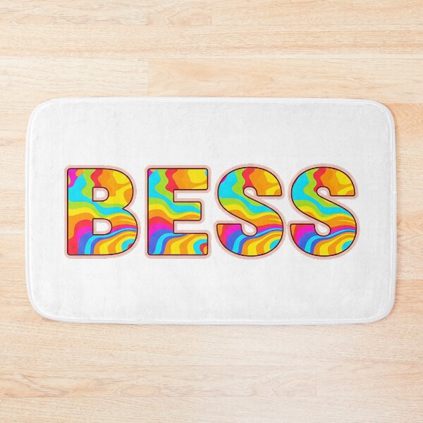 Item preview, ❤️ Bess Personalized Name Wavy Retro Shirt, Coffee Mug, Sticker Gift designed and sold by HelixPedia.