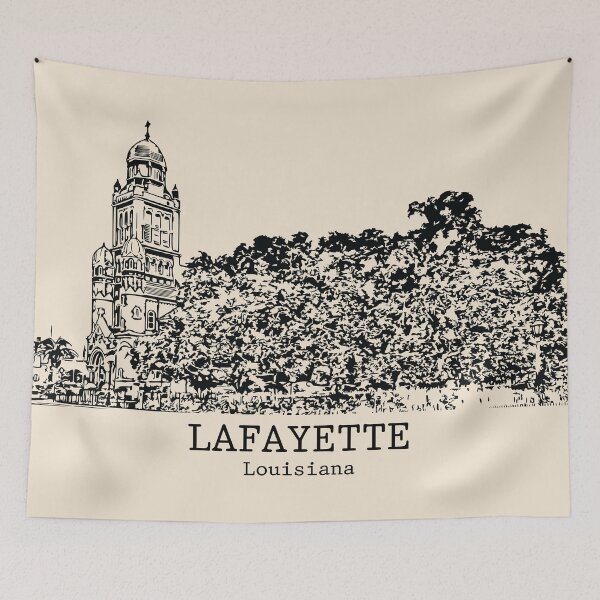 Item preview, Lafayette - Louisiana designed and sold by Lakeric Cityscapes.