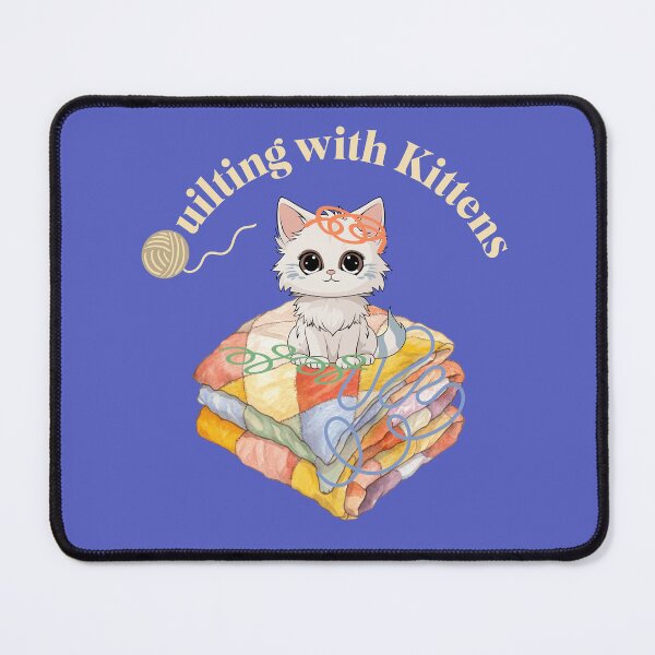 Item preview, Quilting with Kittens Cute Quilting designed and sold by Sachie's Studio.